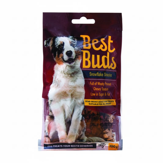Best Buds Dog Treat - Snowflake - 100g