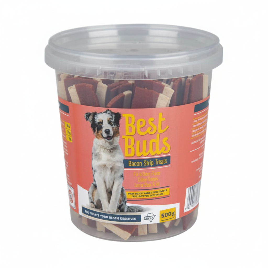Dog Treat with Bacon Strips (500 g)