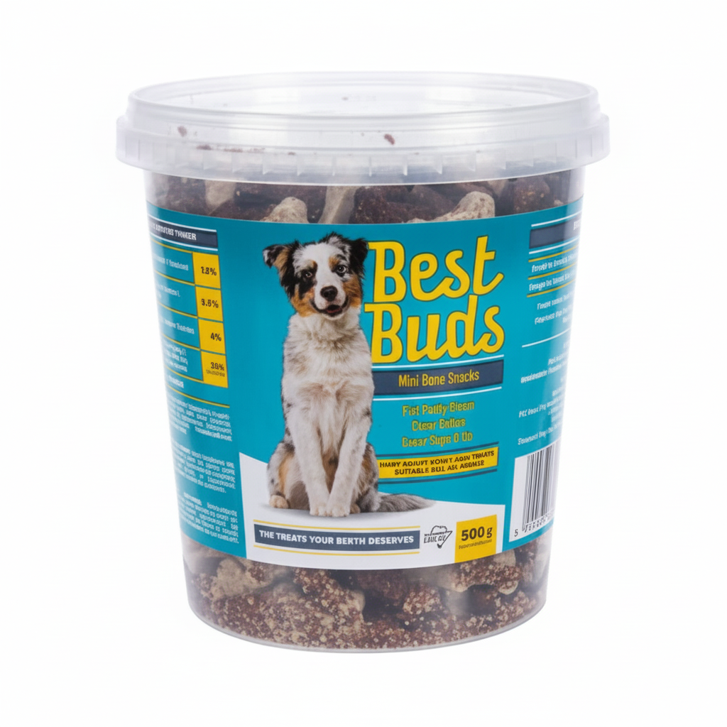 Dog Treat Mini Bones Mix (500 g)
