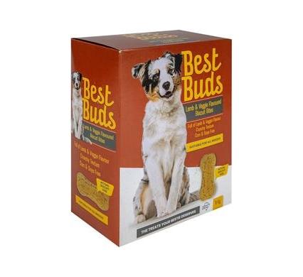 Best Buds Dog Biscuits - Lamb & Veg - 1kg