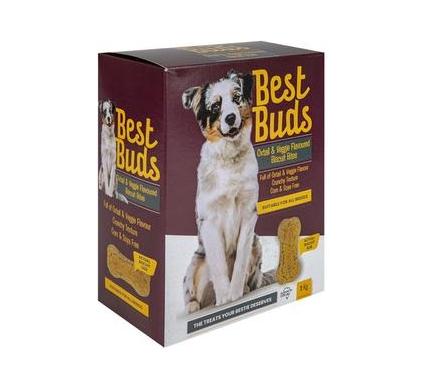 Best Buds Dog Biscuits - Oxtail & Veg - 1kg