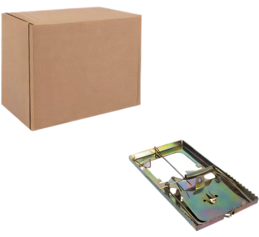 Metal Vastrap Rat Trap - Bulk Pack of 12