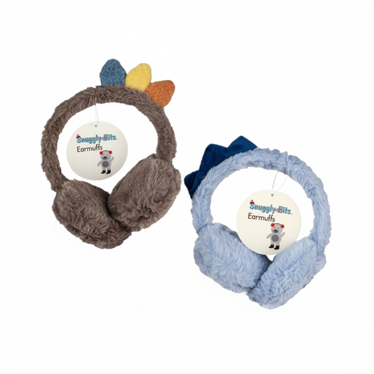 Winter Earband - Plush Horns or Monster Eyes