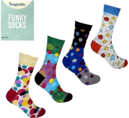 Socks for Men - Colourful Patterns - Style B
