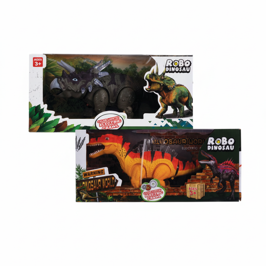 Battery Operated Dinosaur with Sound - 28 cm - Assorted