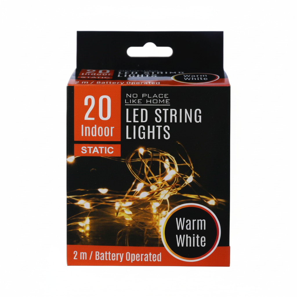 String Light with 20 Bulbs - Battery Operated
