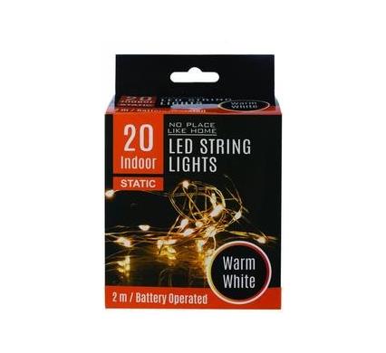 String Light with 20 Bulbs - Battery Operated