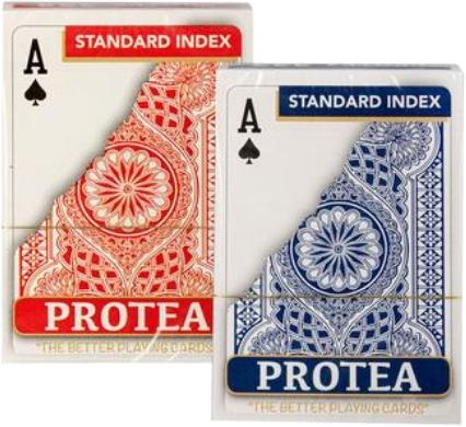 Playing Cards Protea Standard Index 333 - Assorted