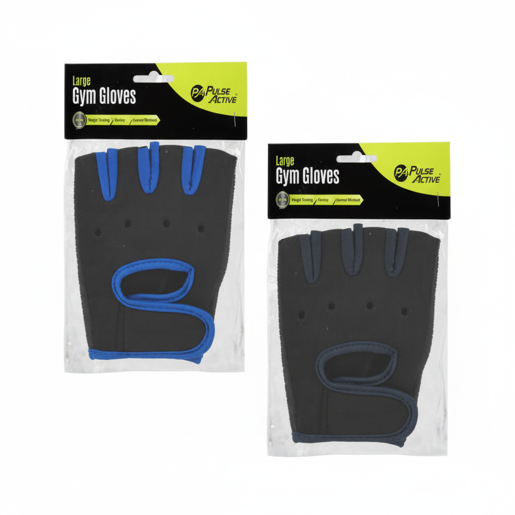 Men's Gym Gloves (2 Pieces) - Assorted Colours