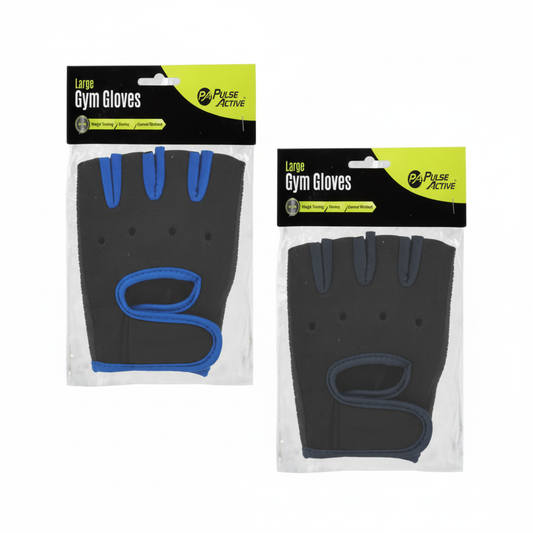 Men's Gym Gloves (2 Pieces) - Assorted Colours