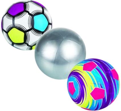 Plastic Football - 20 cm - Assorted Colours