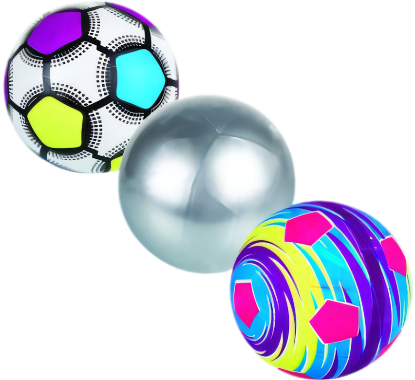 Plastic Football in Assorted Colours (20 cm)