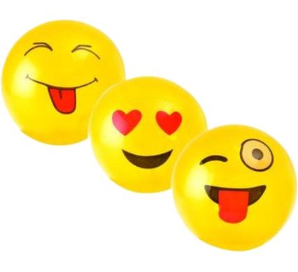 Emoji Balls - 20 cm - Assorted