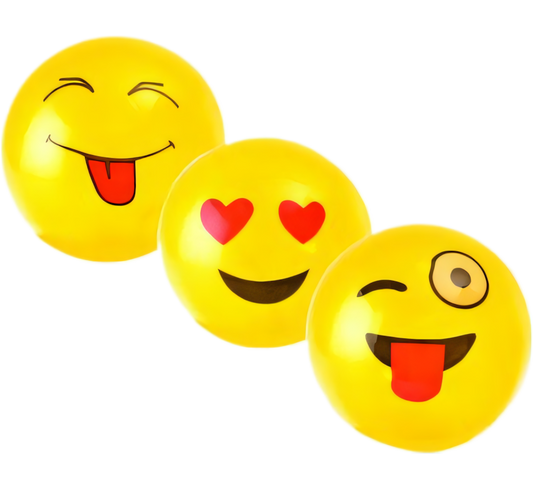 Emoji Balls - 20 cm - Assorted