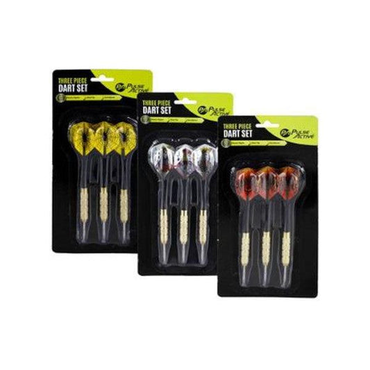 Metal and Plastic Darts Set of 3 - 14.5 cm