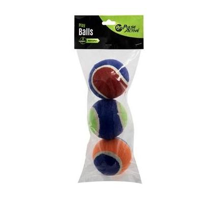Tennis Balls - Bag of 3 - Multicolored