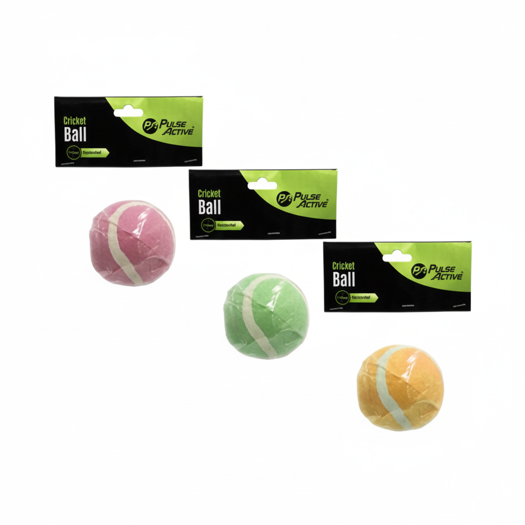 Tennis Ball for Cricket (In Pocket) - Various Colours