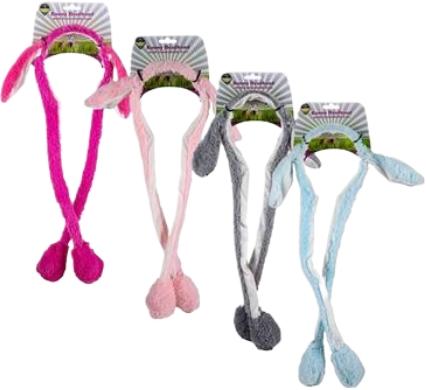 Bunny Headband with Controllable Ears - Assorted