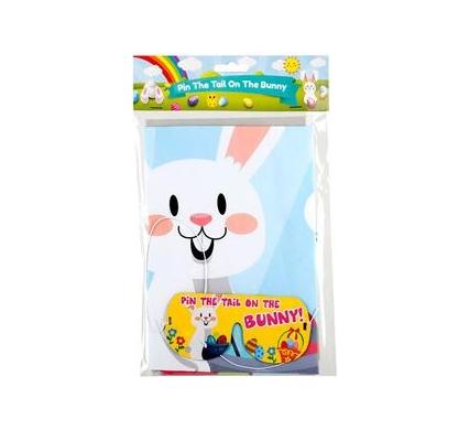 Easter Game Pin the Tail on the Bunny