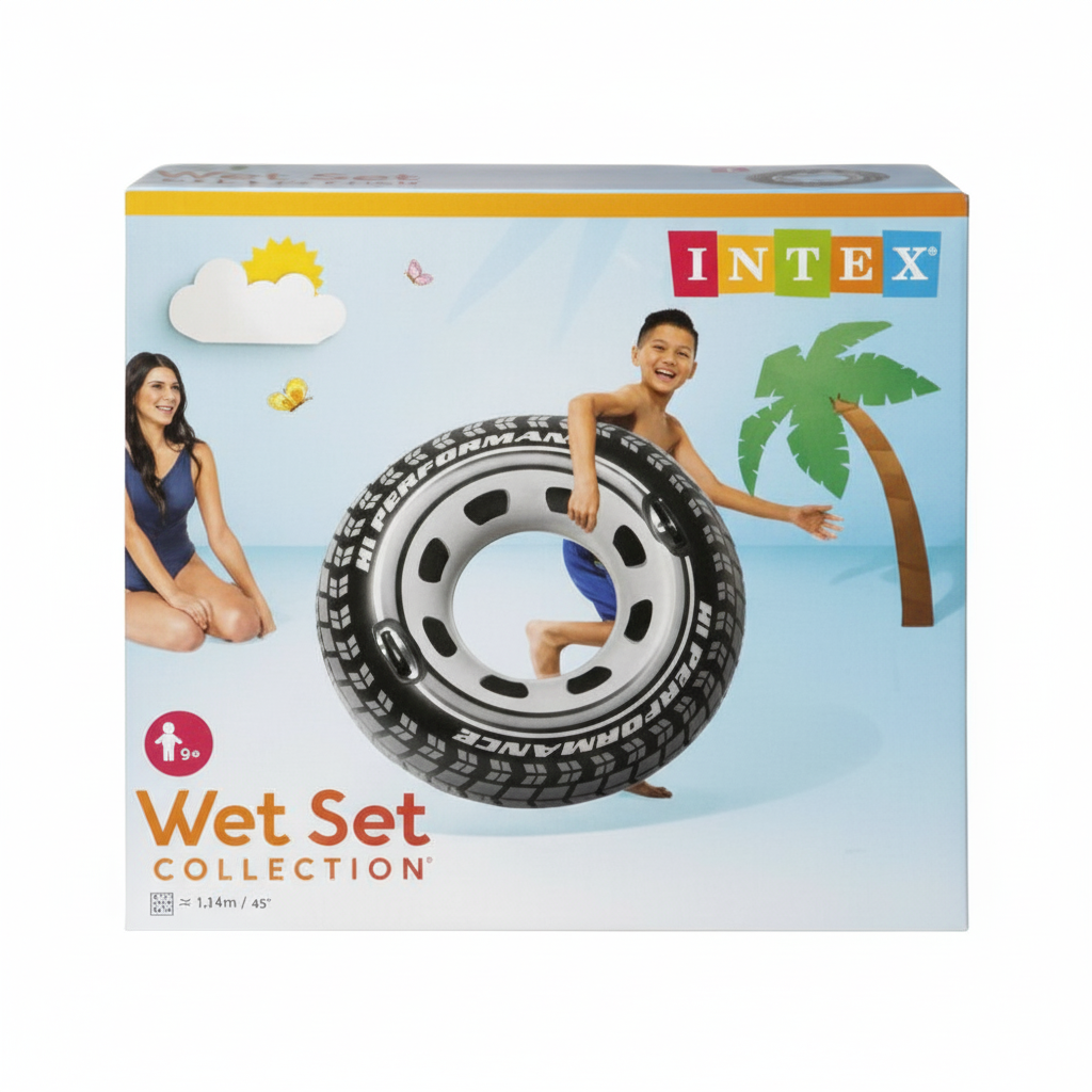 Monster Truck Tire Tube with Handles (1.2 Meter)