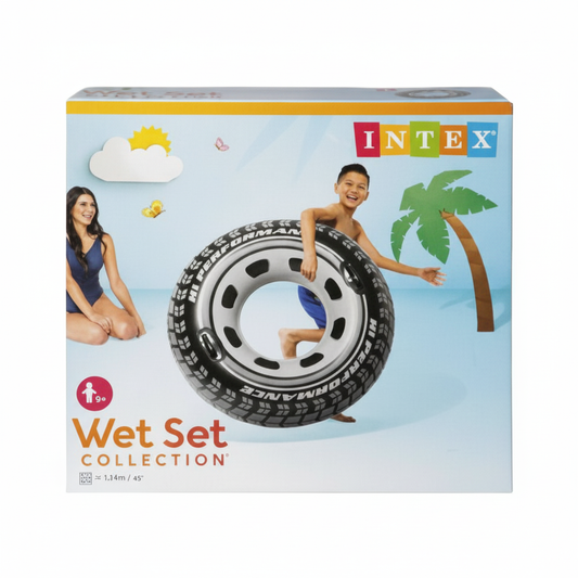 Intex Tube - 1.2 Meter Monster Truck Tire with Handles