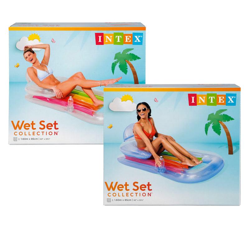 Intex Pool Lounger - 160 x 85 cm - Assorted
