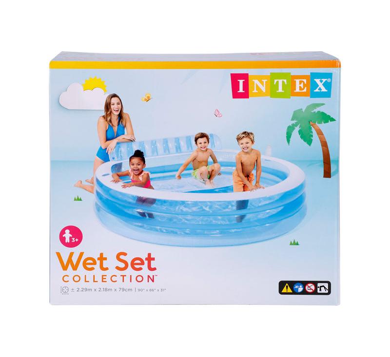 Intex Family Lounge Swim Centre - 224 x 216 x 76 cm