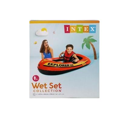 Intex Explorer 100 Boat - 147 x 84 x 36 cm