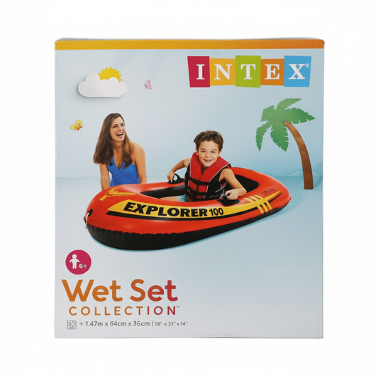 Intex Explorer 100 Boat - 147 x 84 x 36 cm