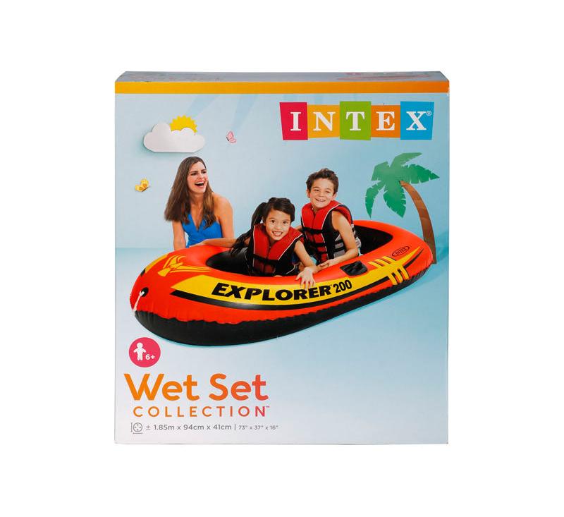 Intex Explorer 200 Boat - 185 x 94 x 41 cm