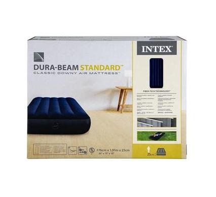 Intex Airbed Dura-Beam Junior Twin - 76 cm x 191 cm x 25 cm