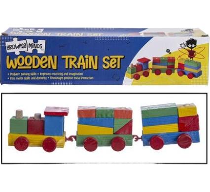 Wooden Train Set