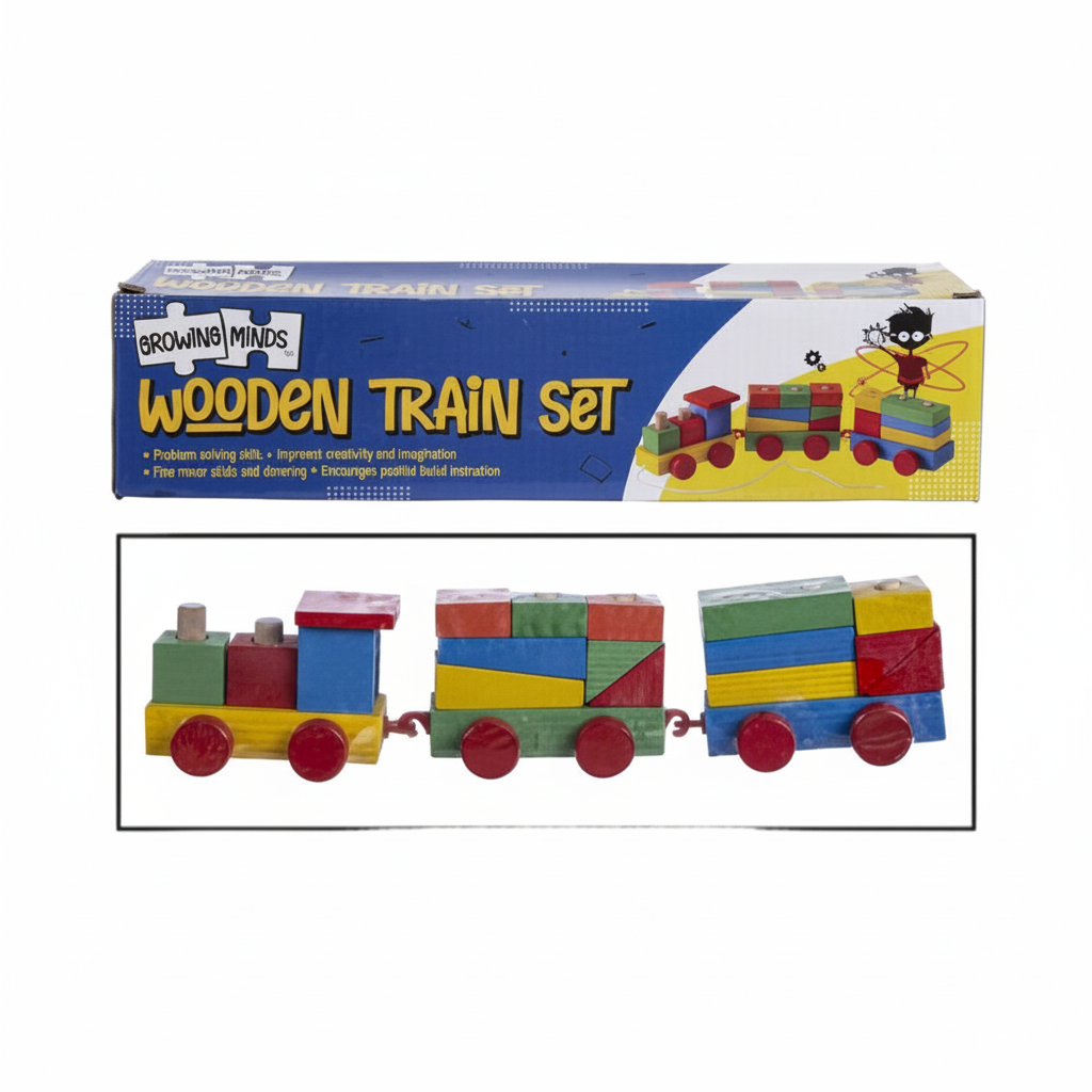 Wooden Train Set