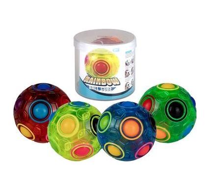 Educational Cube Rainbow Ball - Learning Toy