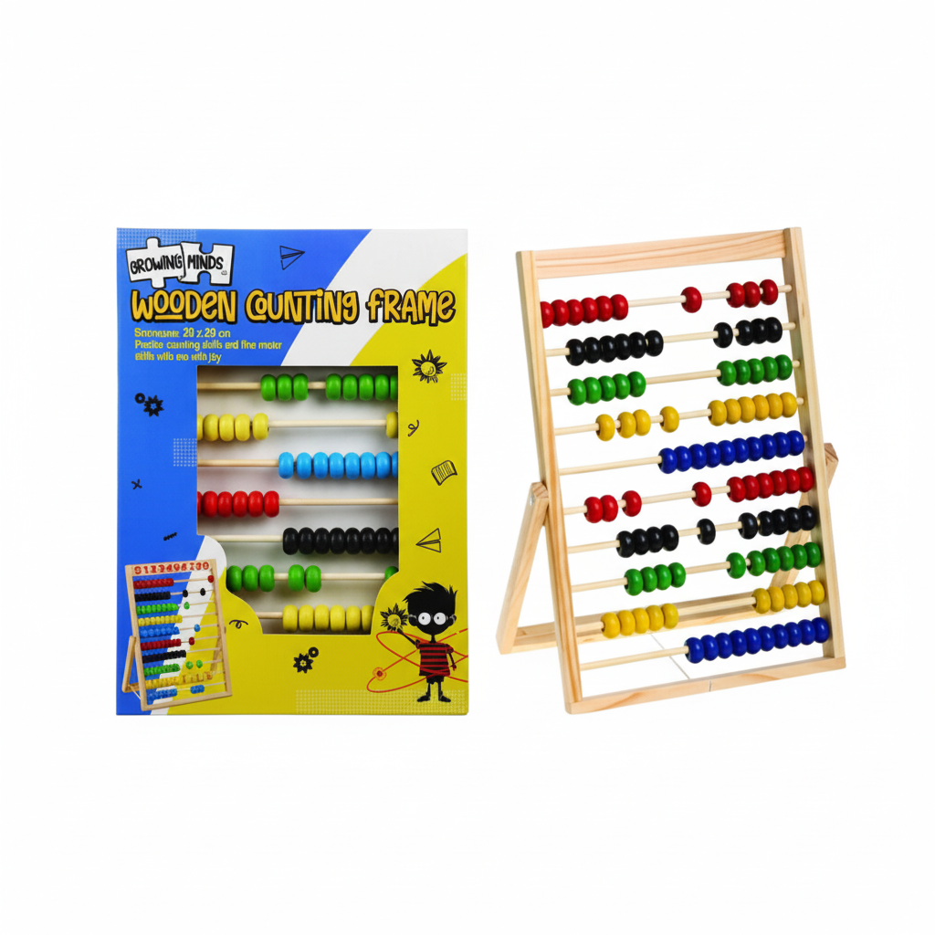 Wooden Counting Frame (30 x 20 cm)