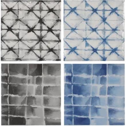 Serviettes Two Ply - 33 cm - 20 Pieces - Watermark - Assorted