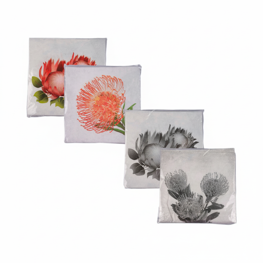 Protea Two-Ply Serviettes - 33 cm - 20 Pieces - Assorted