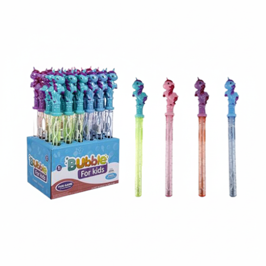 Bubble Wand Unicorn - 36 cm - Various Colors