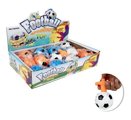 Musical - Colourful Flashing Spinning Top - 11 cm - Assorted