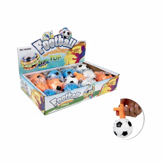 Musical - Colourful Flashing Spinning Top - 11 cm - Assorted