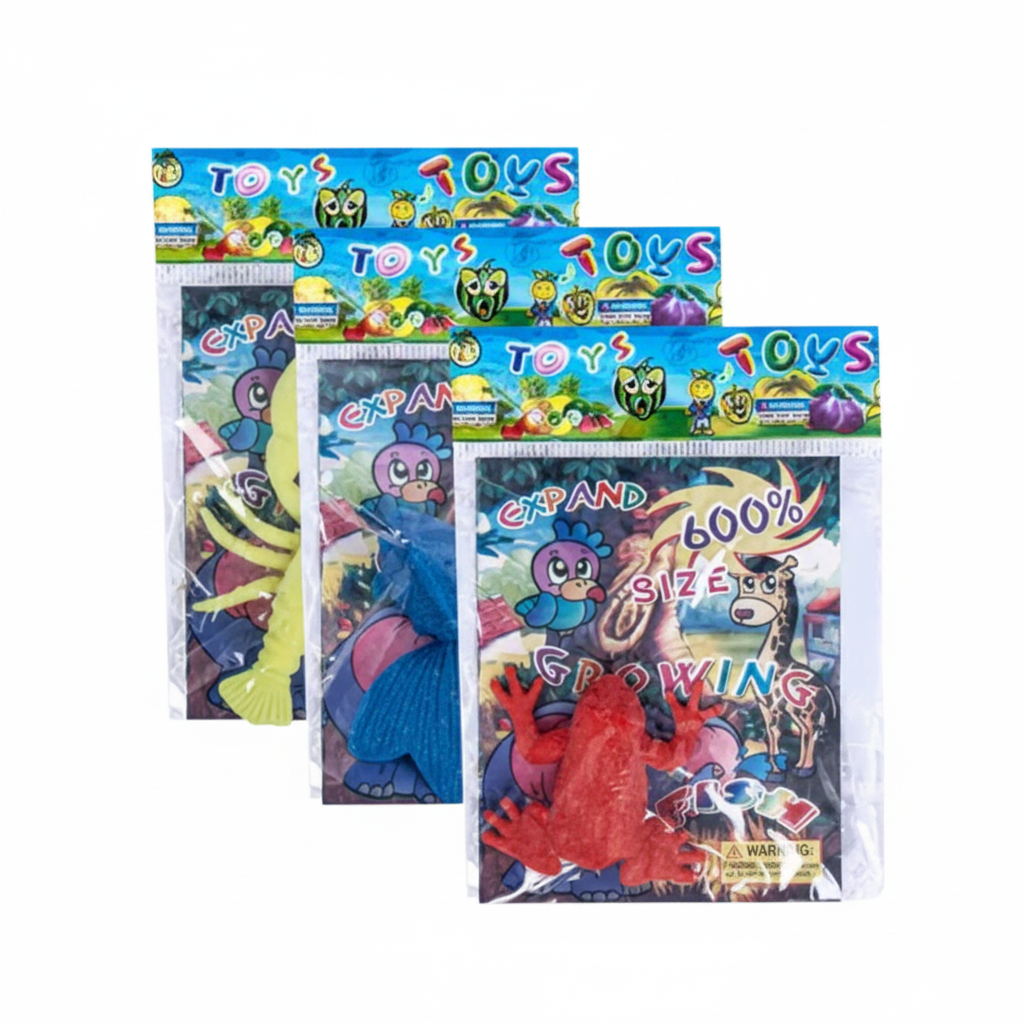 Novelty Growing Animals, Assorted (4-7 cm)