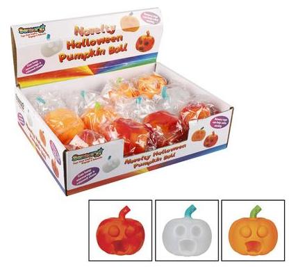 Novelty Halloween Pumpkin Ball - 6 cm