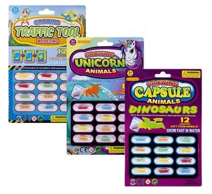 Growing Animals in Capsules - Assorted