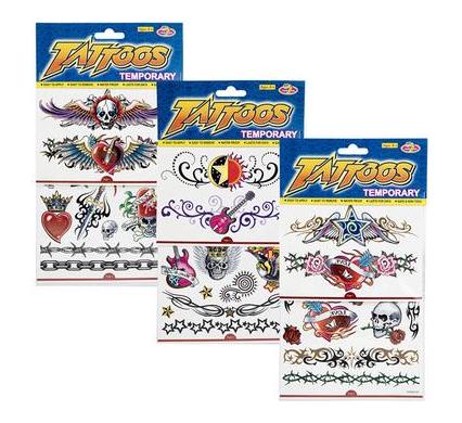 Sticker Tattoo - Temporary Body Sheet