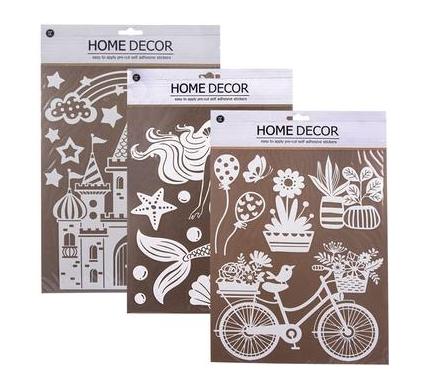 Room Decoration with Glitter - Assorted Designs