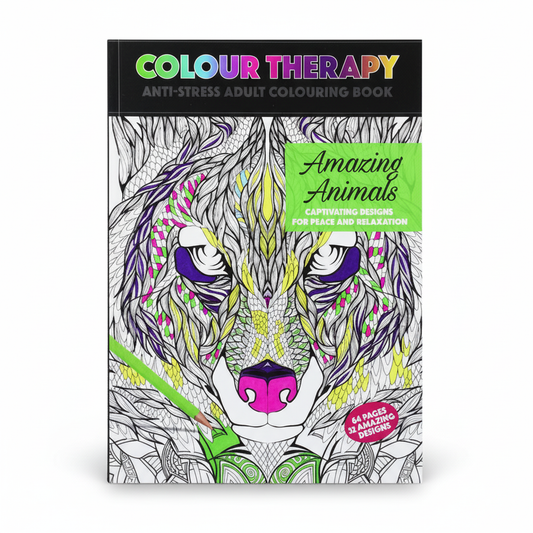 Colouring Therapy Book - 64 Pages