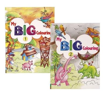 Book My Big Colouring - 80 Pages - Assorted