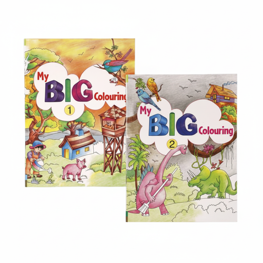 Book My Big Colouring - 80 Pages - Assorted