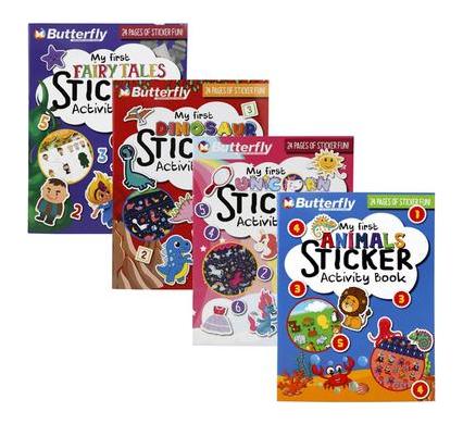 Sticker Book - My First - Assorted