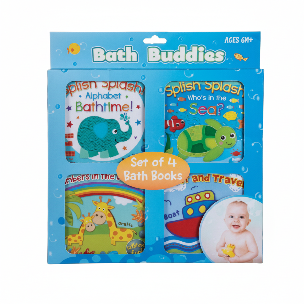 Educational Bath Toy Book